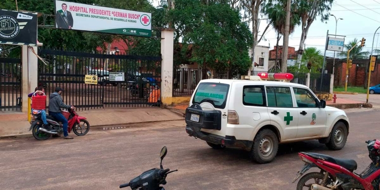 Hospital Germán Busch | Foto: RRSS