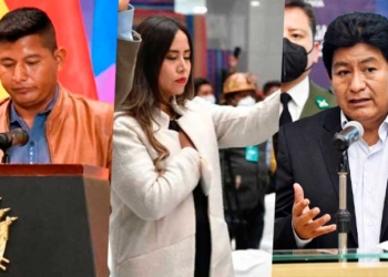 Edwin Characayo / Felima Gabriela Mendoza / Édgar Montaño