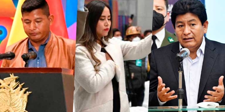 Edwin Characayo / Felima Gabriela Mendoza / Édgar Montaño