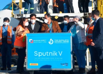 Bolivia recibe las primeras 20 mil dosis de la vacuna Sputnik-V | Foto: RRSS