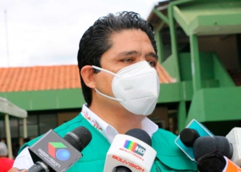 El director del Servicio Departamental de Salud (Sedes), Marcelo Ríos | Foto: RRSS