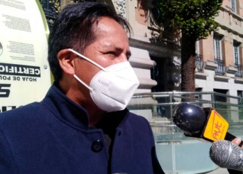 El concejal de La Paz,  Mario Condori | Foto: RRSS