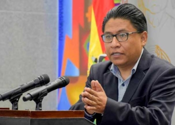 El ministro de Justicia, Iván Lima. (Foto: APG)