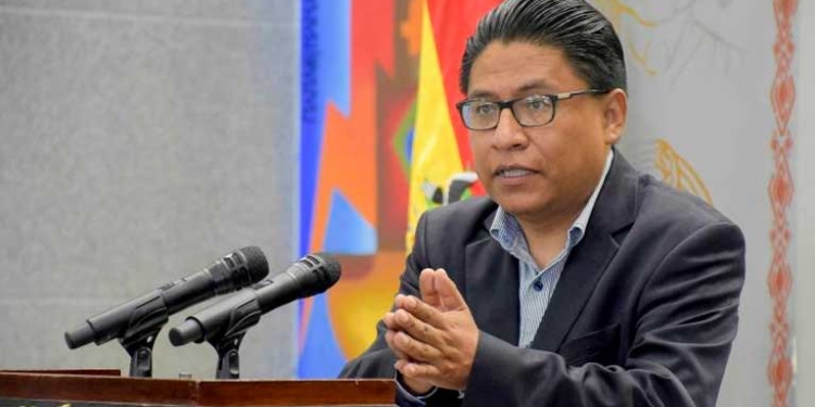 El ministro de Justicia, Iván Lima. (Foto: APG)