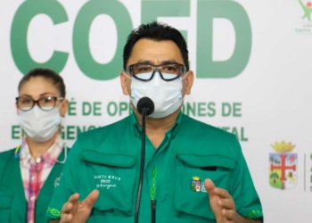 El jefe de Epidemiología del Servicio Departamental de Salud (Sedes) de Santa Cruz, Carlos Hurtado | Foto: RRSS