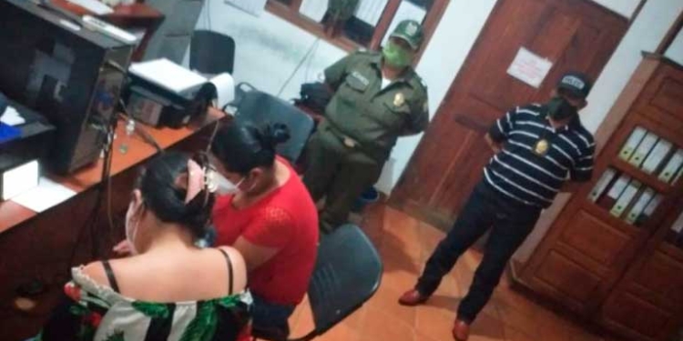 Las dos enfermeras en la audiencia cautelar. | Foto: RRSS