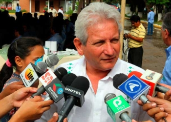 El gobernador saliente de Santa Cruz, Rubén Costas | Foto: RRSS