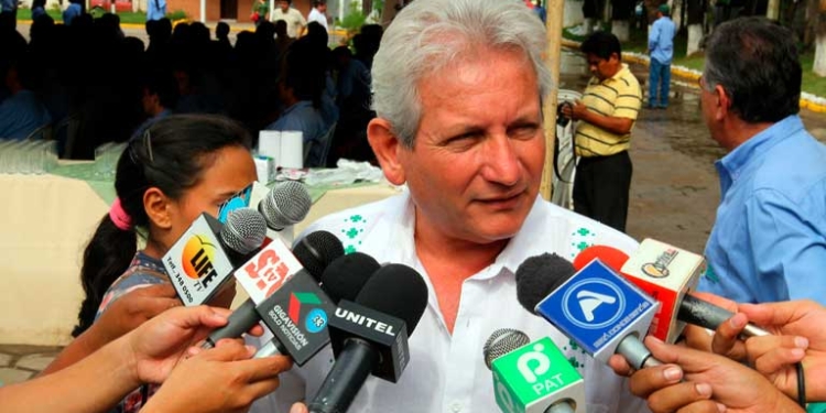 El gobernador saliente de Santa Cruz, Rubén Costas | Foto: RRSS