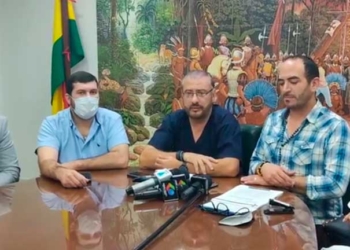 El presidente del Comité, Rómulo Calvo