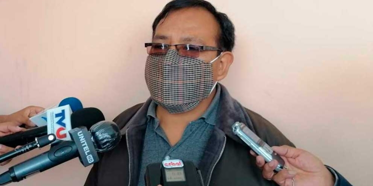 El presidente de la Confederación Nacional de la Micro y Pequeña Empresa (Conamype), Néstor Conde | Foto: Erbol