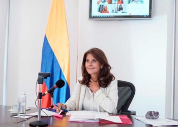 La vicepresidenta de Colombia, Marta Lucía Ramírez | Foto: Twitter