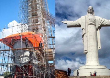 El Cristo Protector de Encantado (Brasil) / Cristo de la Concordia de Cochabamba (Bolivia)
