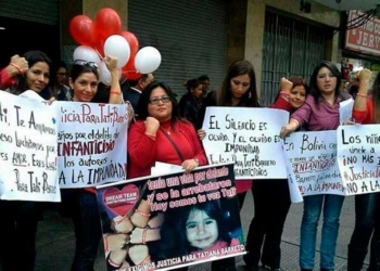 Actividades en Bolivia y Paraguay se organizaron para pedir justicia por la muerte de Tatiana | Foto: RRSS