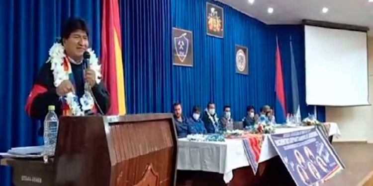 Evo Morales: “En el oriente boliviano son pandilleros" | Foto: RRSS
