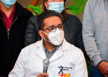 El director del Hospital Municipal de Cotahuma, Martín Carrasco | Foto: AMN