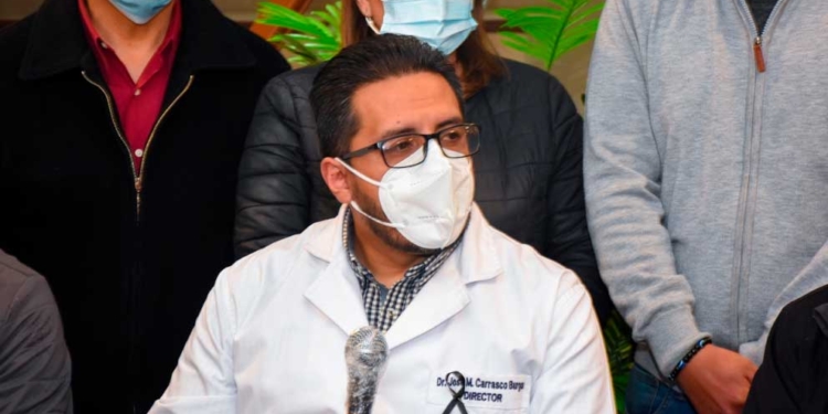 El director del Hospital Municipal de Cotahuma, Martín Carrasco | Foto: AMN