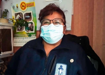 Responsable Departamental del Programa Ampliado de Inmunización PAI, Lic Peggy Ibáñez