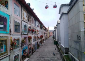 Cementerio General de La Paz. Foto: ANF.