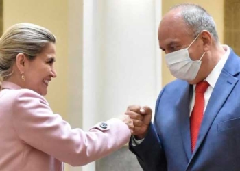 Jeanine Áñez / Arturo Murillo | Foto: RRSS