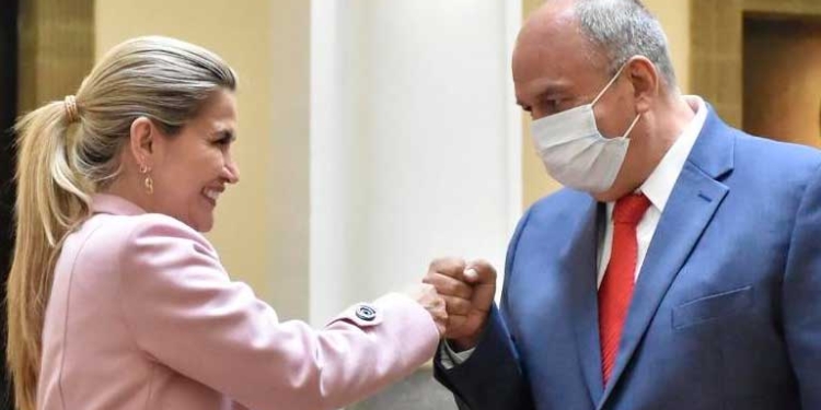 Jeanine Áñez / Arturo Murillo | Foto: RRSS