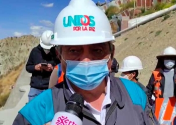 El alcalde de La Paz, Iván Arias