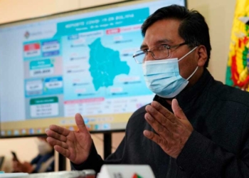 El ministro de Educación, Adrián Quelca | Foto: ABI