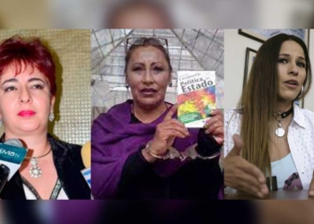 Paola Barriga, Guadalupe Cárdenas y  Melisa Ibarra