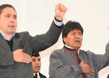 Hector Arce / Evo Morales | Foto: RRSS
