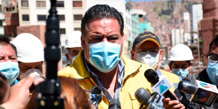 El alcalde de la ciudad de La Paz, Luis Revilla | Foto: AMN
