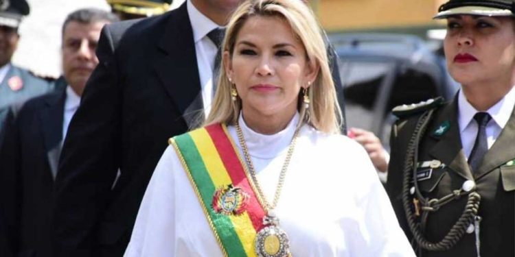 Expresidenta de Bolivia, Jeanine Áñez