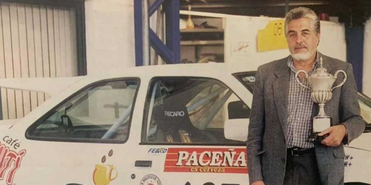 El multicampeón del automovilismo boliviano Armin Franulic Koernig