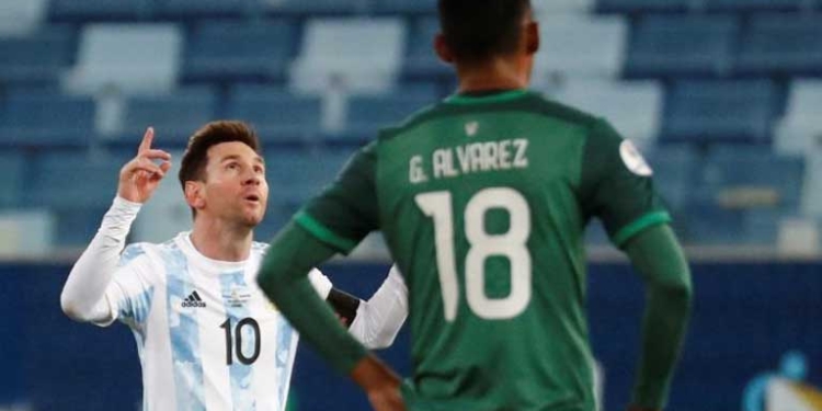 Bolivia no tiene jugadores de selección, cayó humillada ante Argentina 1-4