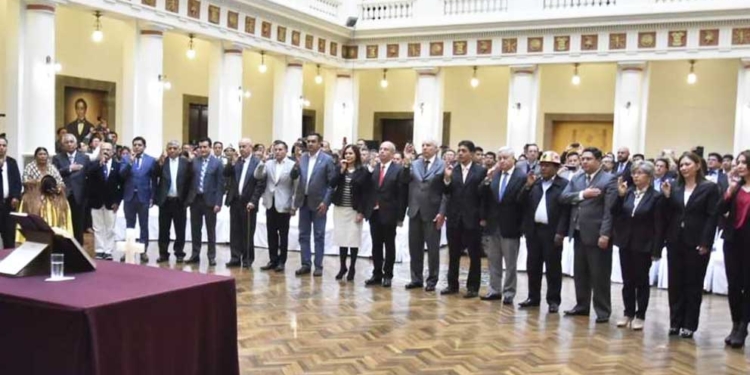 Ministros de Áñez | Foto: RRSS