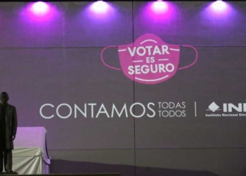 Cartel animando al voto en las elecciones de México - INE MÉXICO