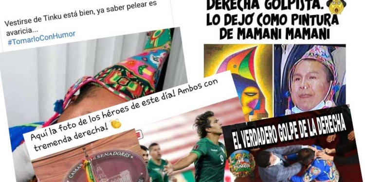 Memes generados de la pelea en el parlamento boliviano