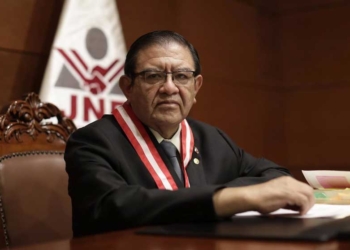 El presidente del JNE, Jorge Salas. - EL COMERCIO / ZUMA PRESS / CONTACTOPHOTO - Archivo