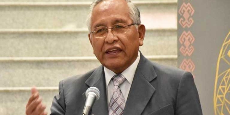 El exvicepresidente de Bolivia, Víctor Hugo Cárdenas