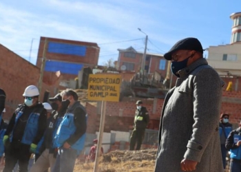 El subalcalde de la zona Sur, Vladimir Ávila.