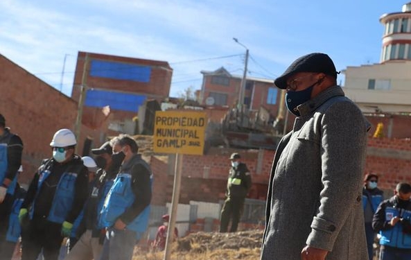 El subalcalde de la zona Sur, Vladimir Ávila.
