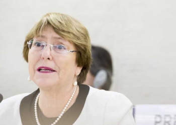 La Alta Comisionada de Naciones Unidas para los Derechos Humanos, Michelle Bachelet | Violaine Martin/UN Geneva/dpa - Archivo