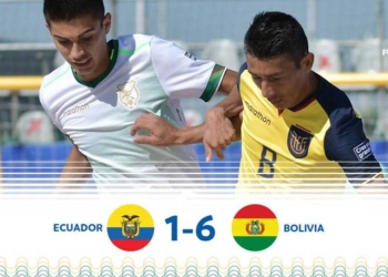 Bolivia golea a Ecuador en el fútbol playa 6-1, provoca enojo de ecuatorianos