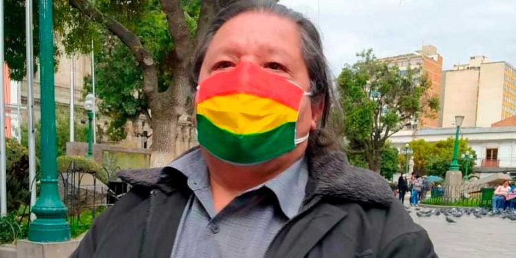 Vocero del Comité Nacional de Defensa de la Democracia (Conade), Manuel Morales | Foto: Erbol