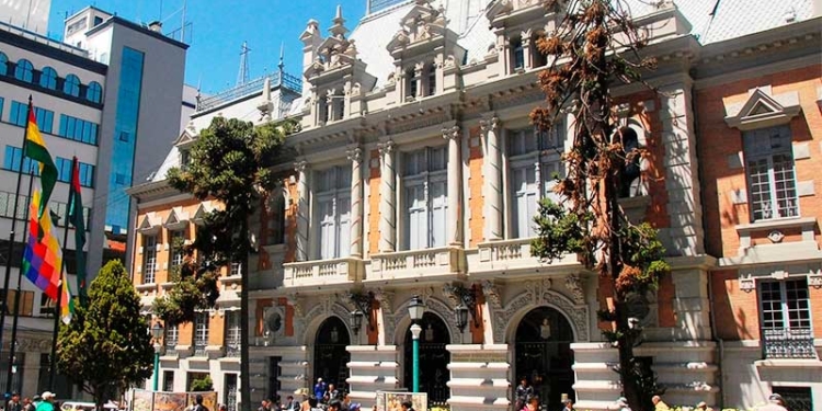 Edificio principal del Gobierno Autónomo Municipal de La Paz