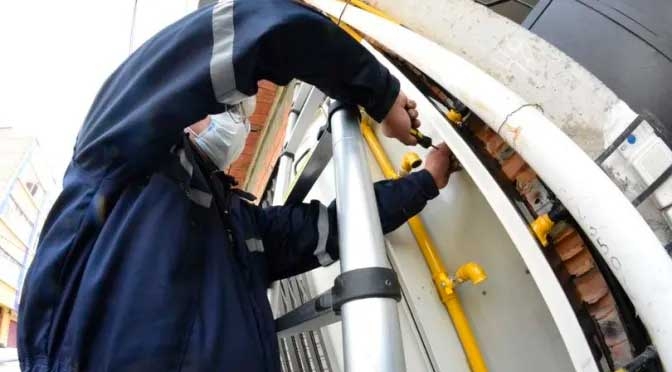 Instalación de gas domiciliario en Yacuiba