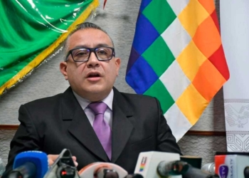 El viceministro de Régimen Interior y Policía, Nelson Cox