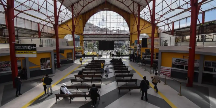 Terminal de buses de La Paz