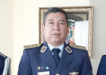 El excomandante de la Fuerza Aérea, general Jorge Gonzalo Terceros Lara