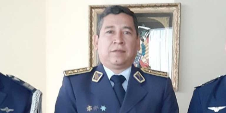 El excomandante de la Fuerza Aérea, general Jorge Gonzalo Terceros Lara