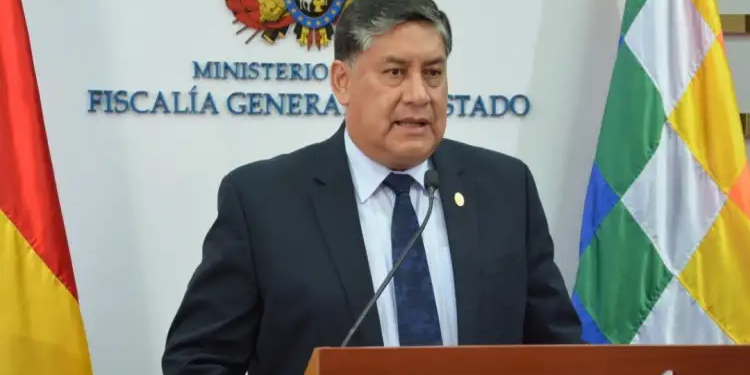 El fiscal general Juan Lanchipa. Foto: Fiscalía