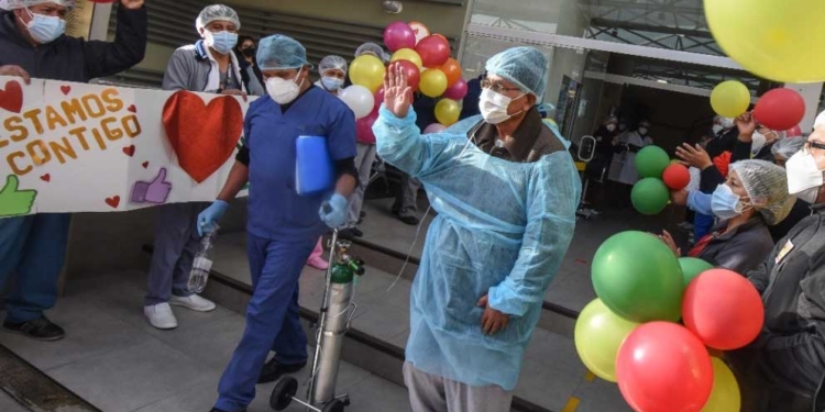 El exvicepresidente de Bolivia, Víctor Hugo Cárdenas